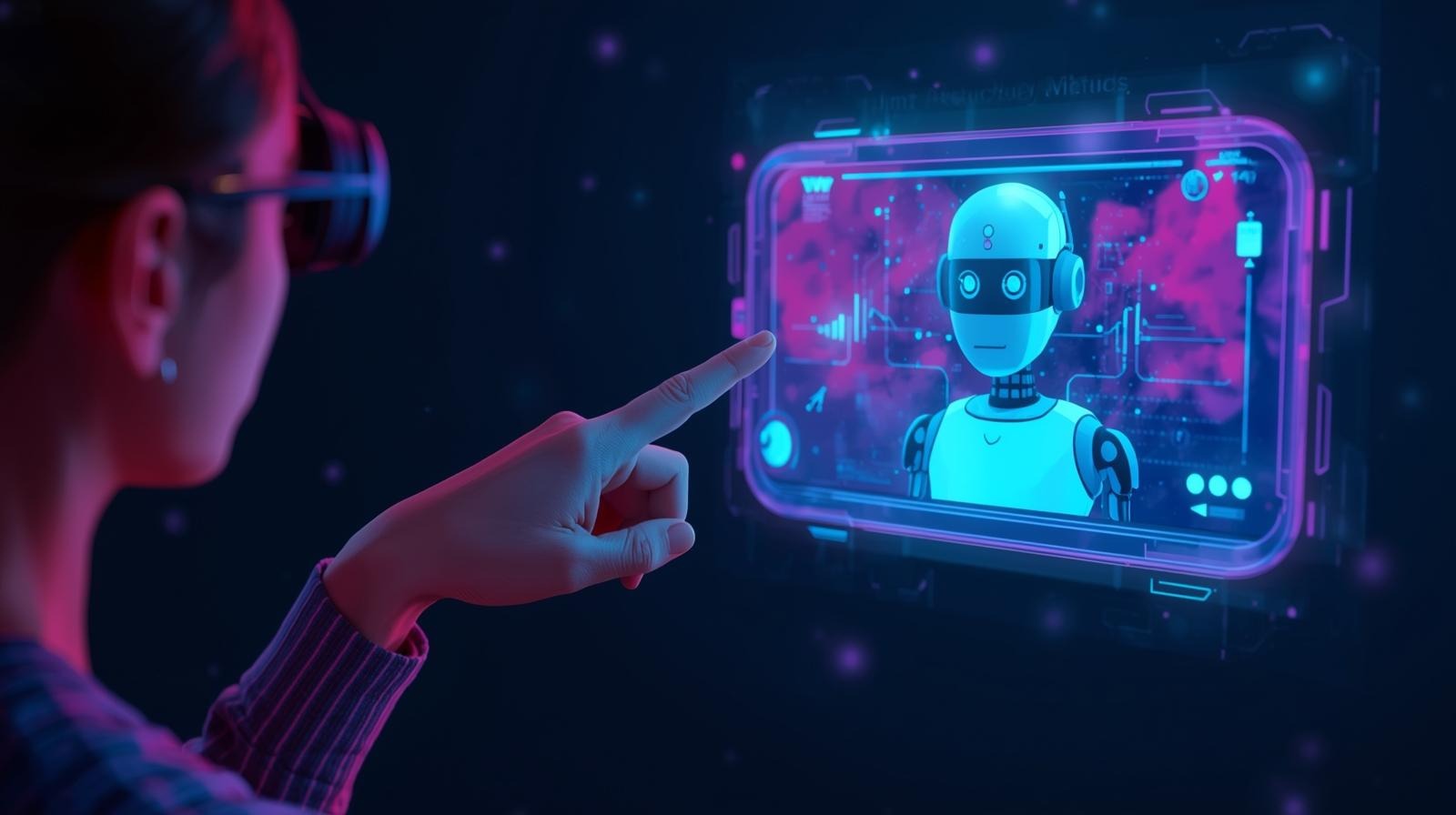 Chatbot con inteligencia artificial atendiendo clientes 24/7